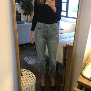 Reformation Julia High Cigarette Jeans